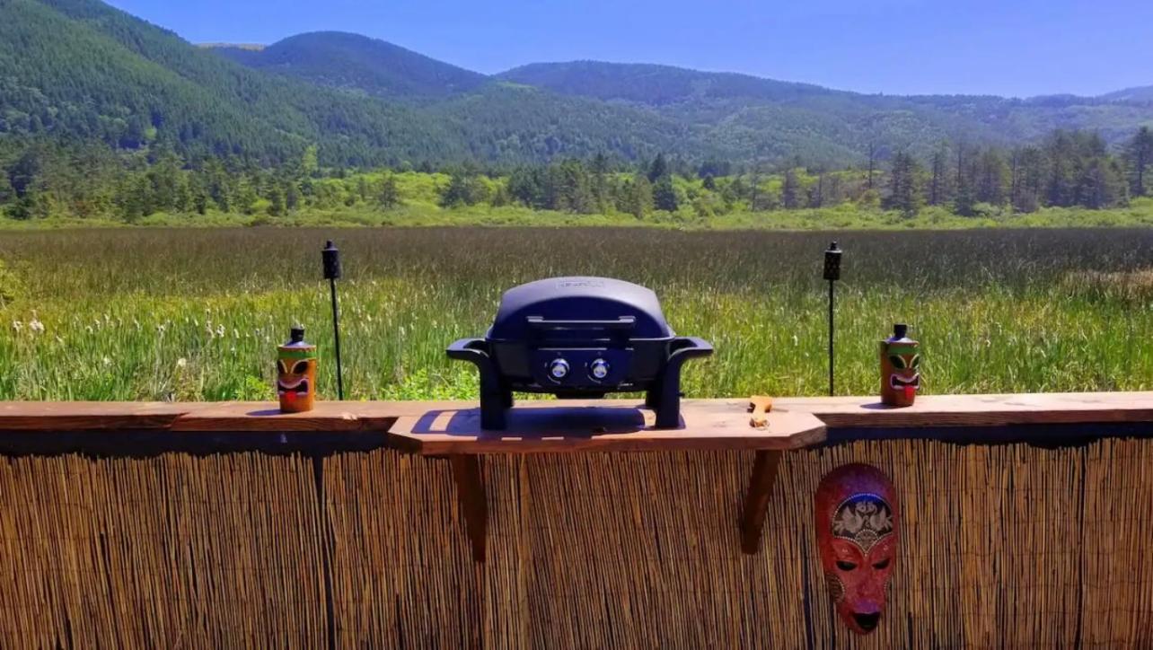 Tiki Escape W/ Amazing Mountain And Marsh Backdrop Villa Rockaway Beach Bagian luar foto